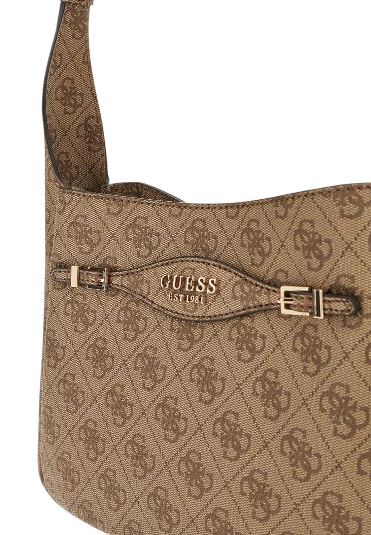 Borsa a Spalla Katya 4G HWSG96 Latte Logo