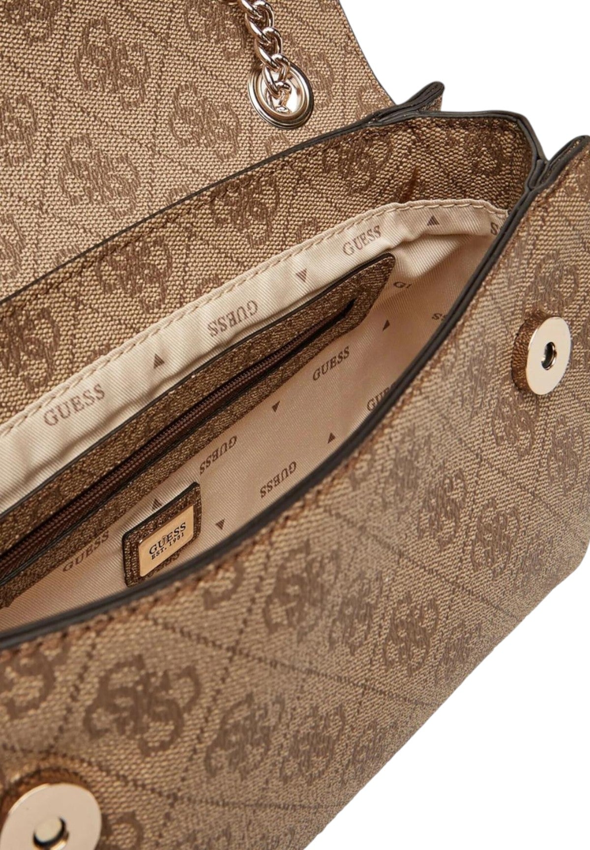 Borsa Shopper Katya 4G HWSG96 Latte Logo