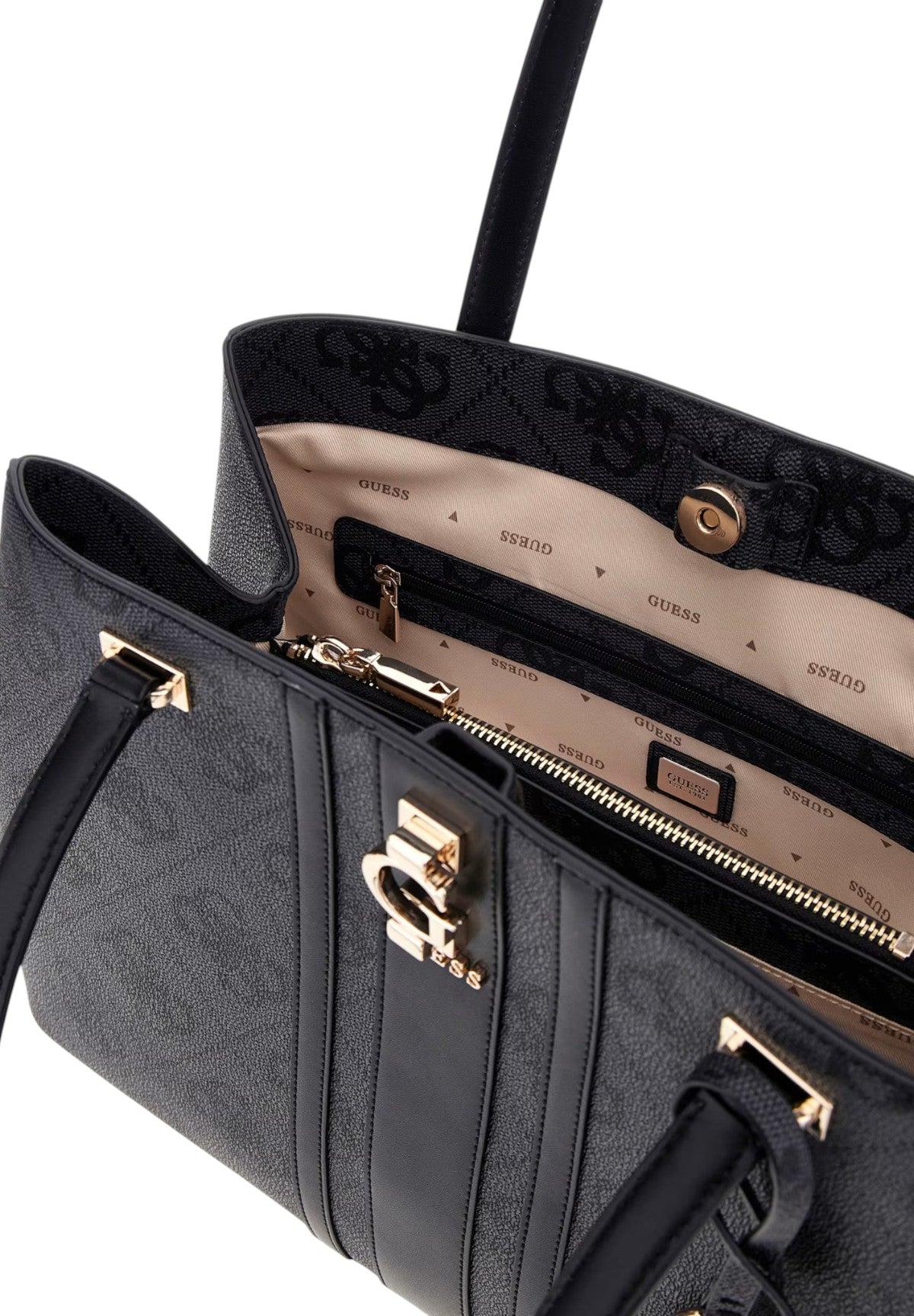 Borsa Tote Erenia HWSO78 Coal Logo