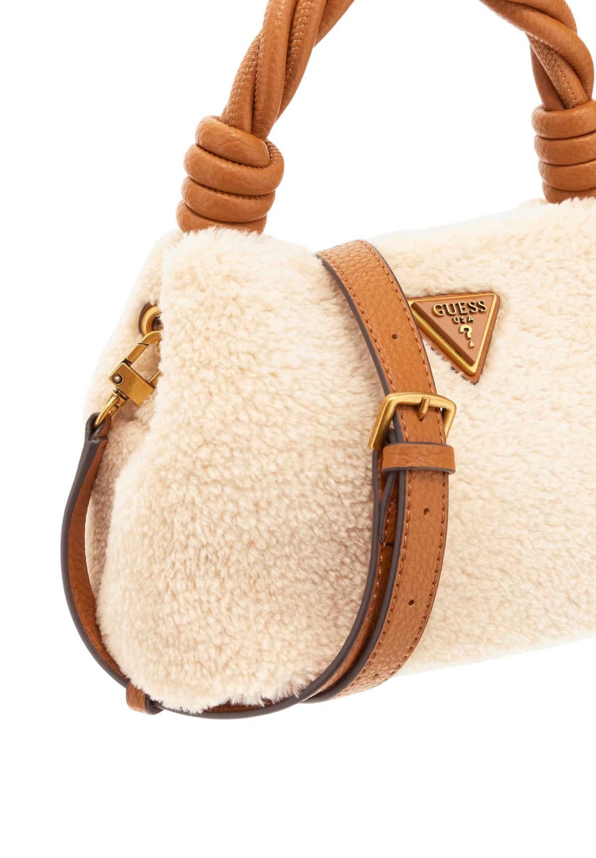 Borsa a Mano Shaida HWWB81 Natural, Cognac