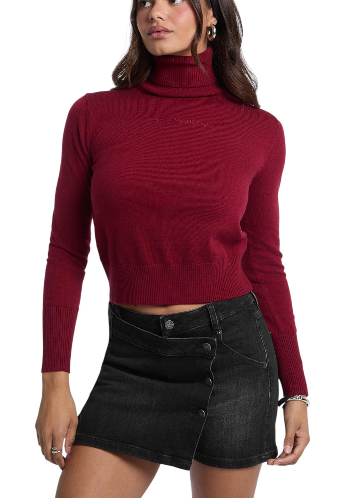 Maglione Collo Alto W4BR15 Ravishing Red