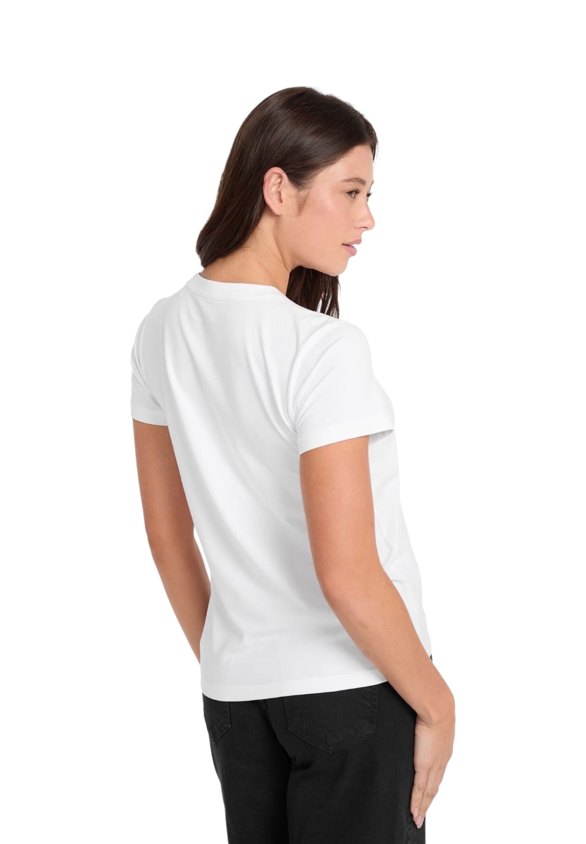 T-shirt a Maniche Corte W4YI10 Pure White