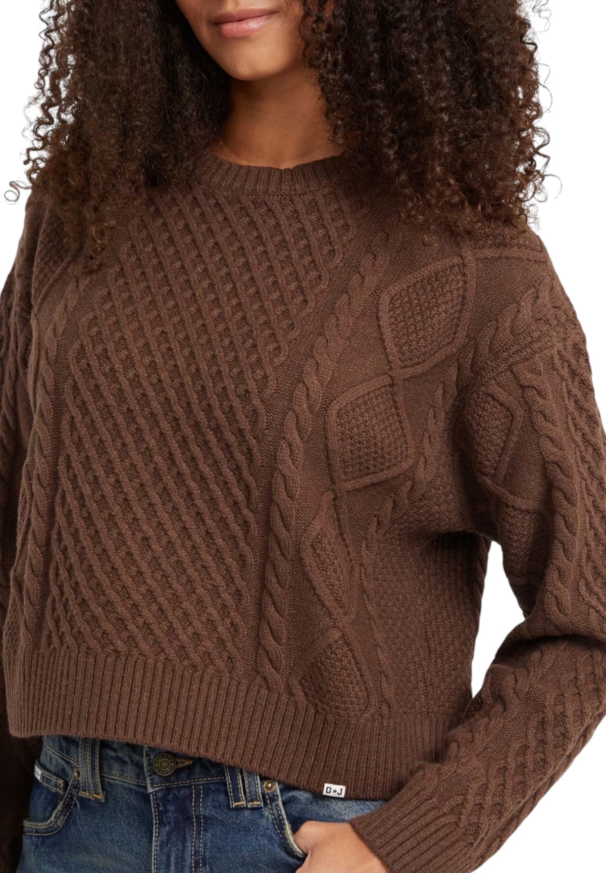 Maglione Girocollo W5BR09 Rich Brown