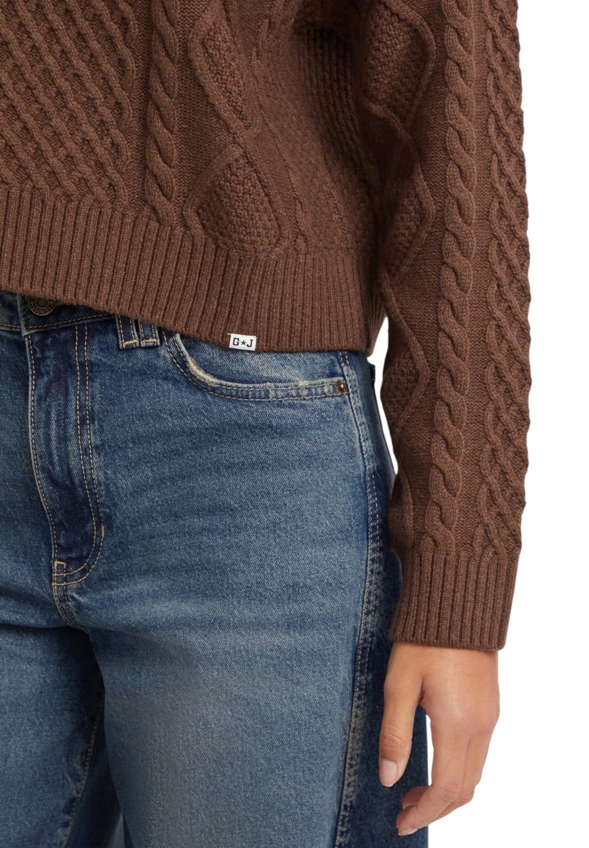 Maglione Girocollo W5BR09 Rich Brown