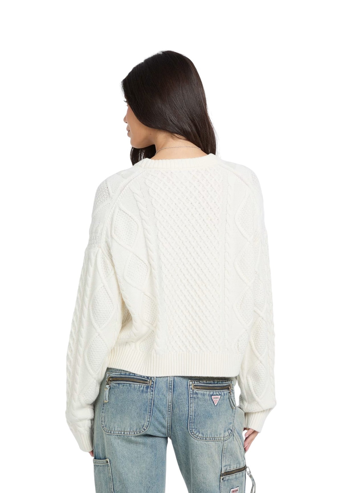 Maglione Girocollo W5BR09 Warm white