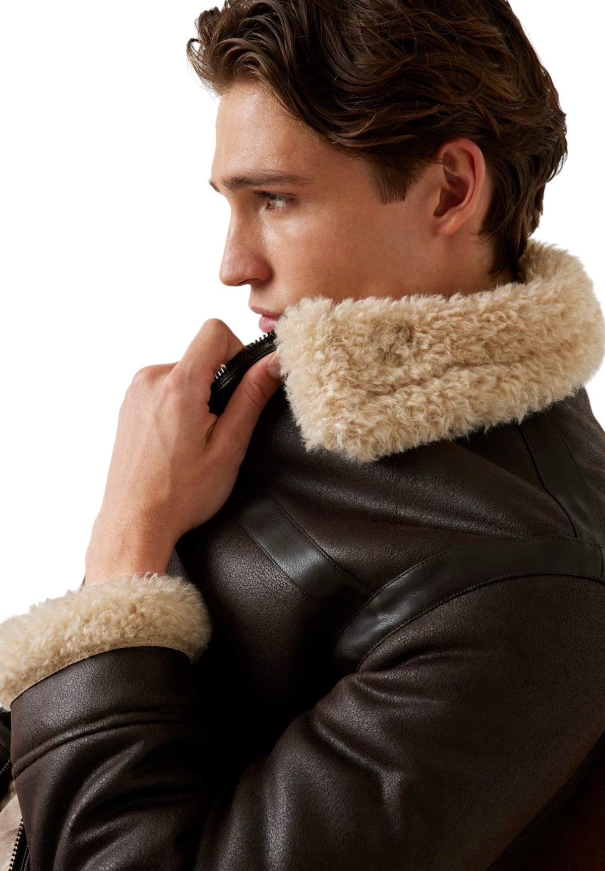 Giubbotto Aviator M5BL28 Bark Brown