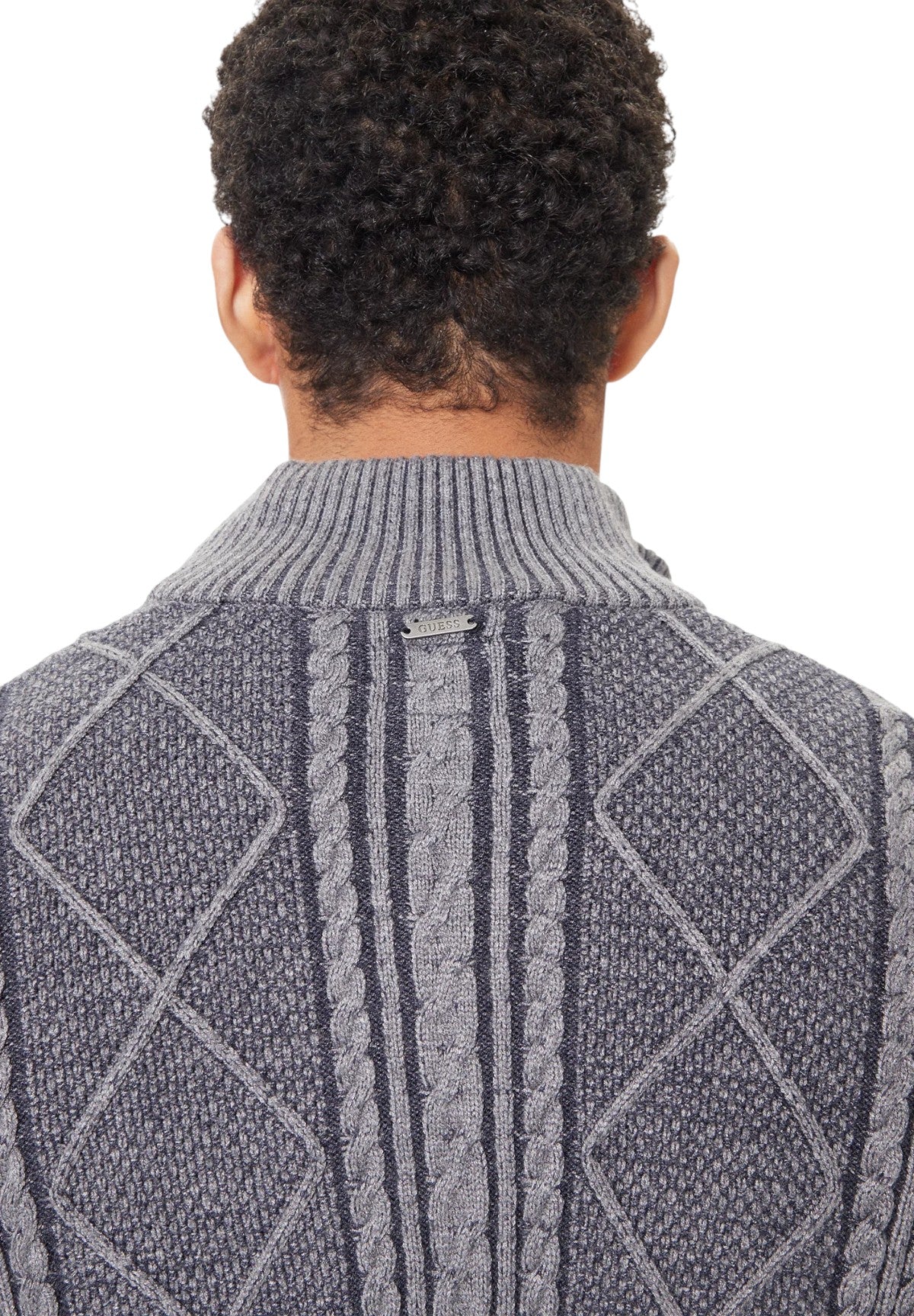 Maglione Collo Alto M5BR44 Marine Heather Multi