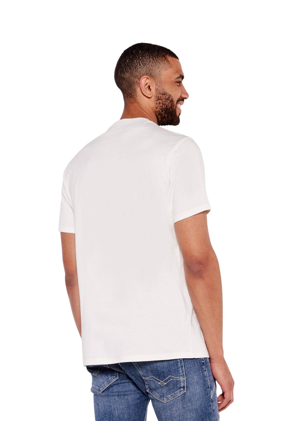 T-shirt a Maniche Corte Cactus Garden M5YI45 Salt white