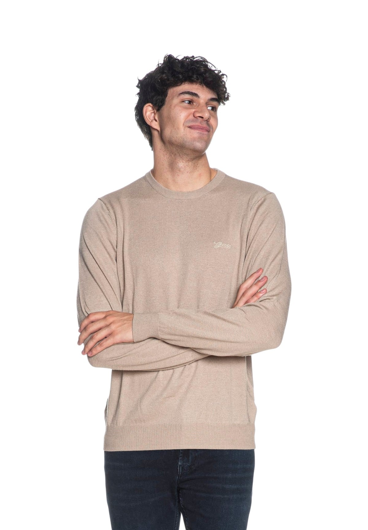 Maglione Girocollo Daniel M5YR26 Pasadena Stone