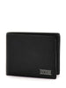 Guess Portacarte Boston Bifold Top Zip Double SMNEBR Black