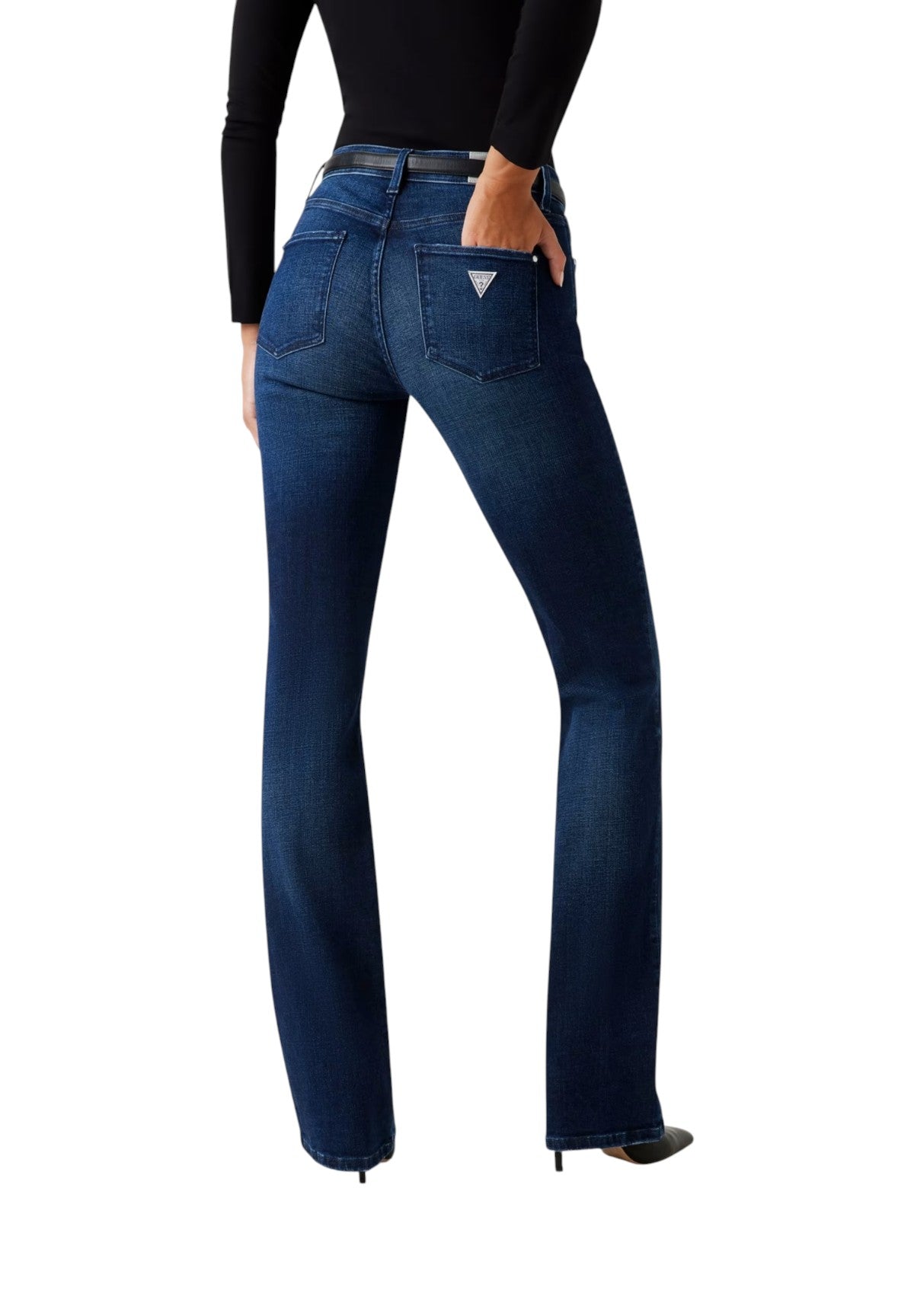 Jeans Sexy Straight W5BA15 Snow Fall