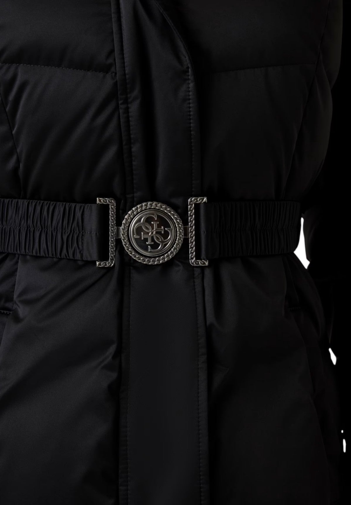 Piumino Pesante Marina W5BL30 Jet Black Multi