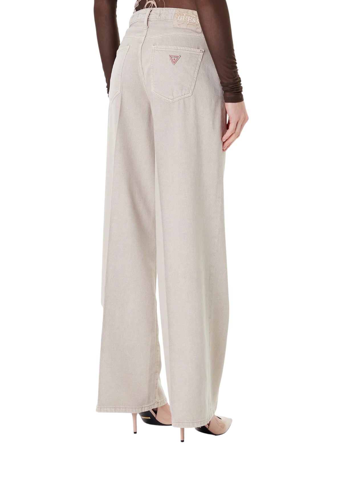 Pantaloni Sexy W5RA96 Washed Taupe Multi