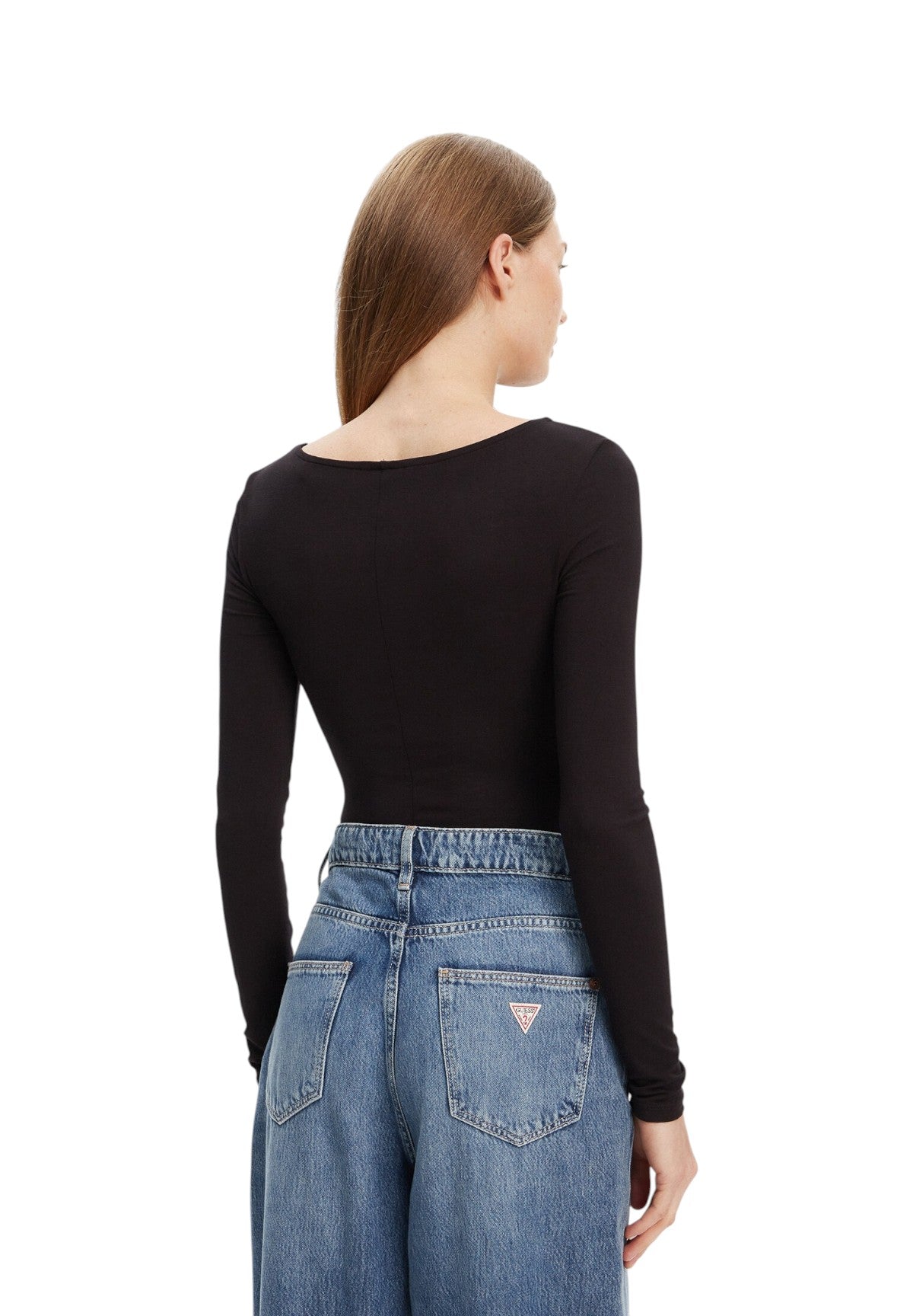 T-shirt a Maniche Lunghe Neva W5YP05 Jet Black A996