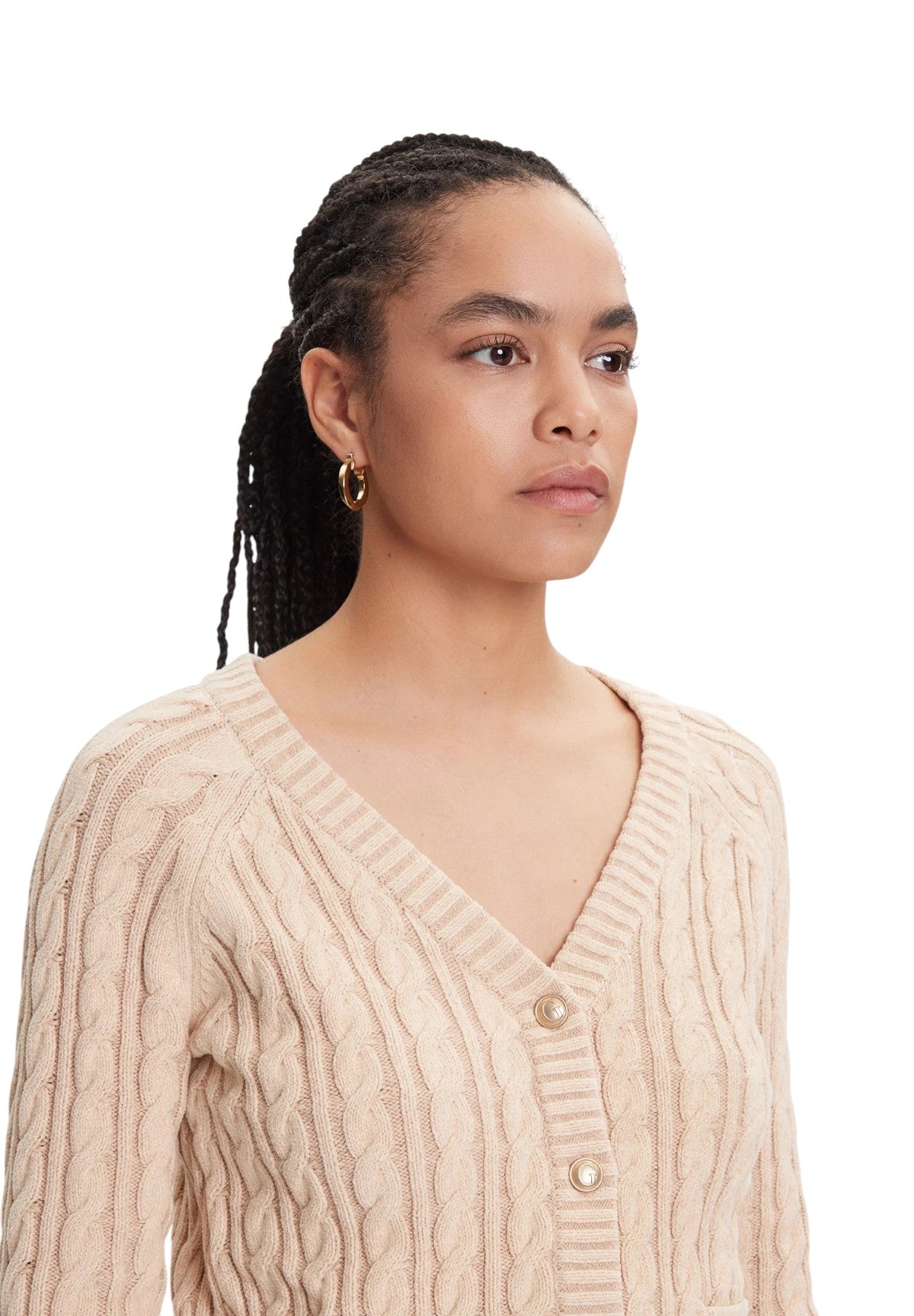 Cardigan Giselle W5YR15 Cream Vanise