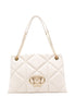 Love Moschino Borsa a Spalla Borsa Pu Embossed - Fodera: 100% Poliestere JC4040PP1N Avorio