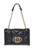 Love Moschino Borsa a Spalla Borsa Pu Embossed - Fodera: 100% Poliestere JC4041PP1N Nero
