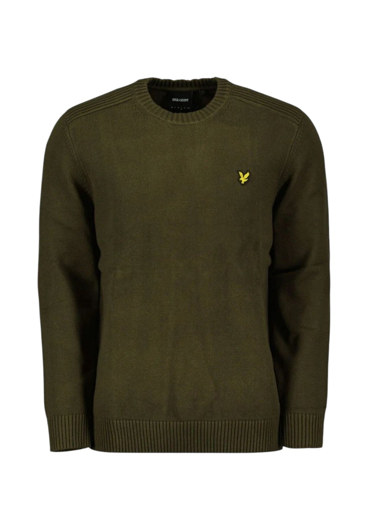 Maglione Girocollo KN1925COT Verde