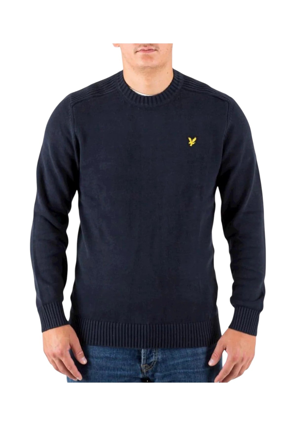 Maglione Girocollo KN1925COT Blu