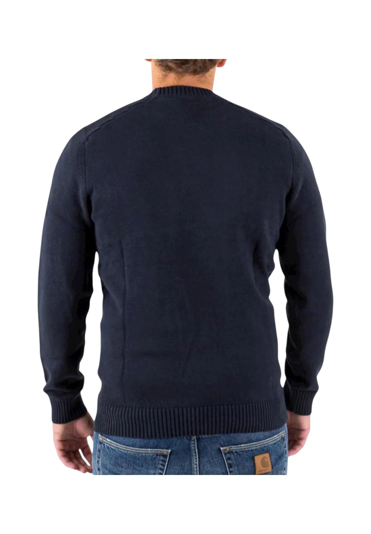 Maglione Girocollo KN1925COT Blu