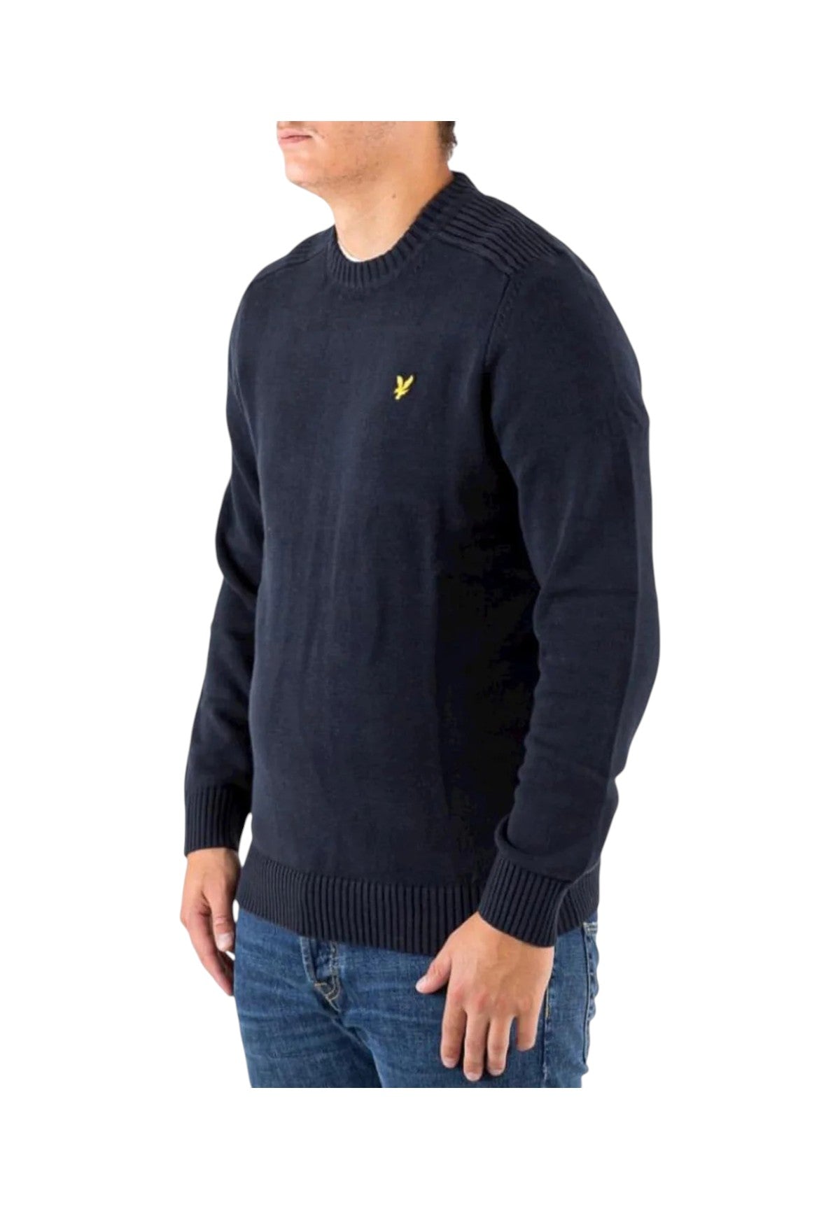 Maglione Girocollo KN1925COT Blu