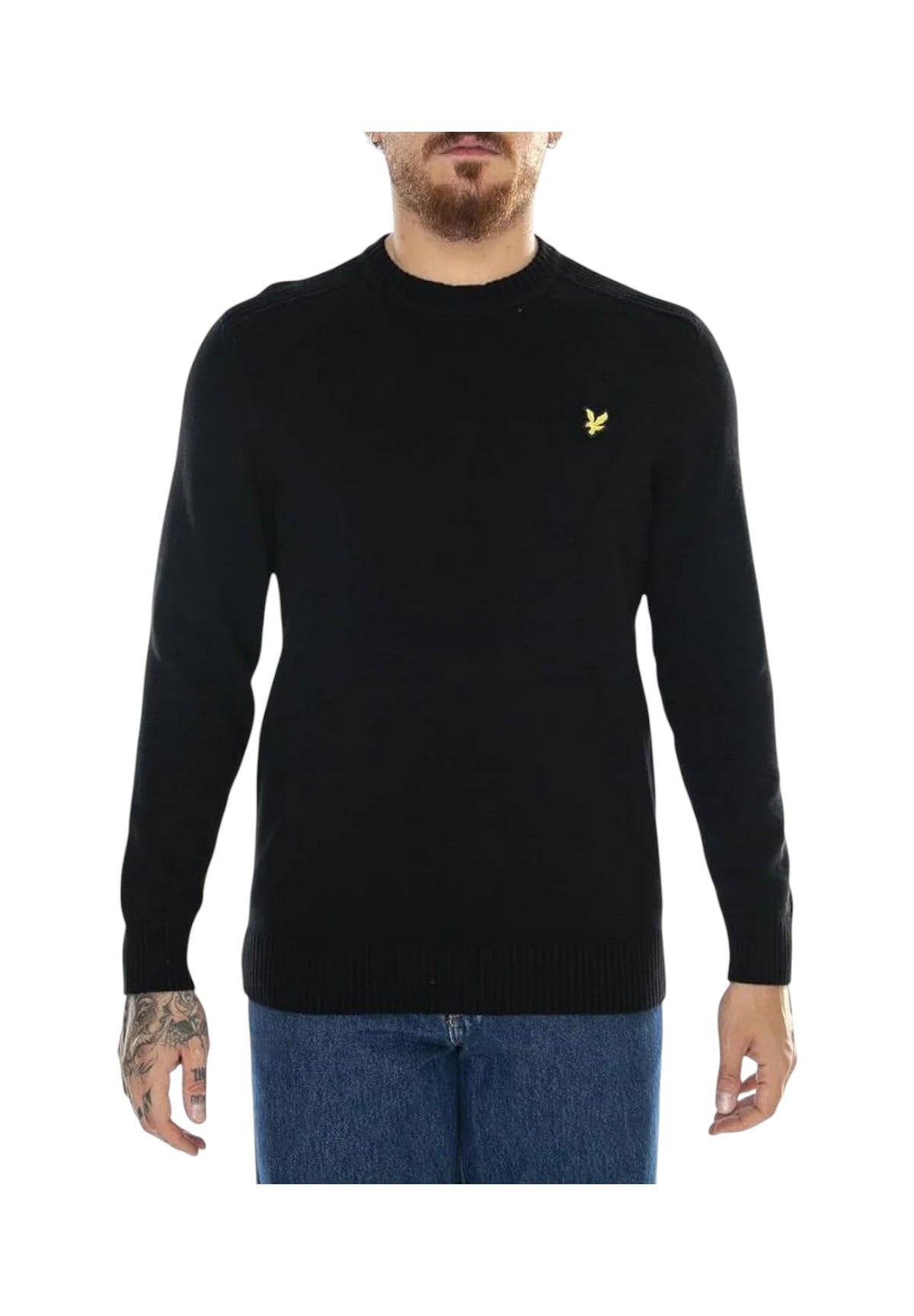 Maglione Girocollo KN1925COT Nero