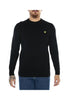 Lyle & Scott Maglione Girocollo KN1925COT Nero