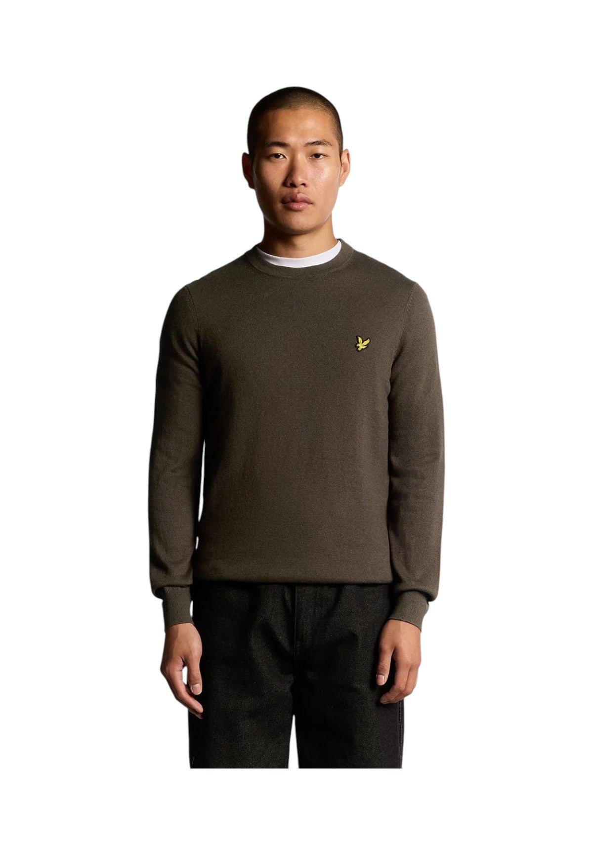 Maglione Girocollo KN2110COT Moro