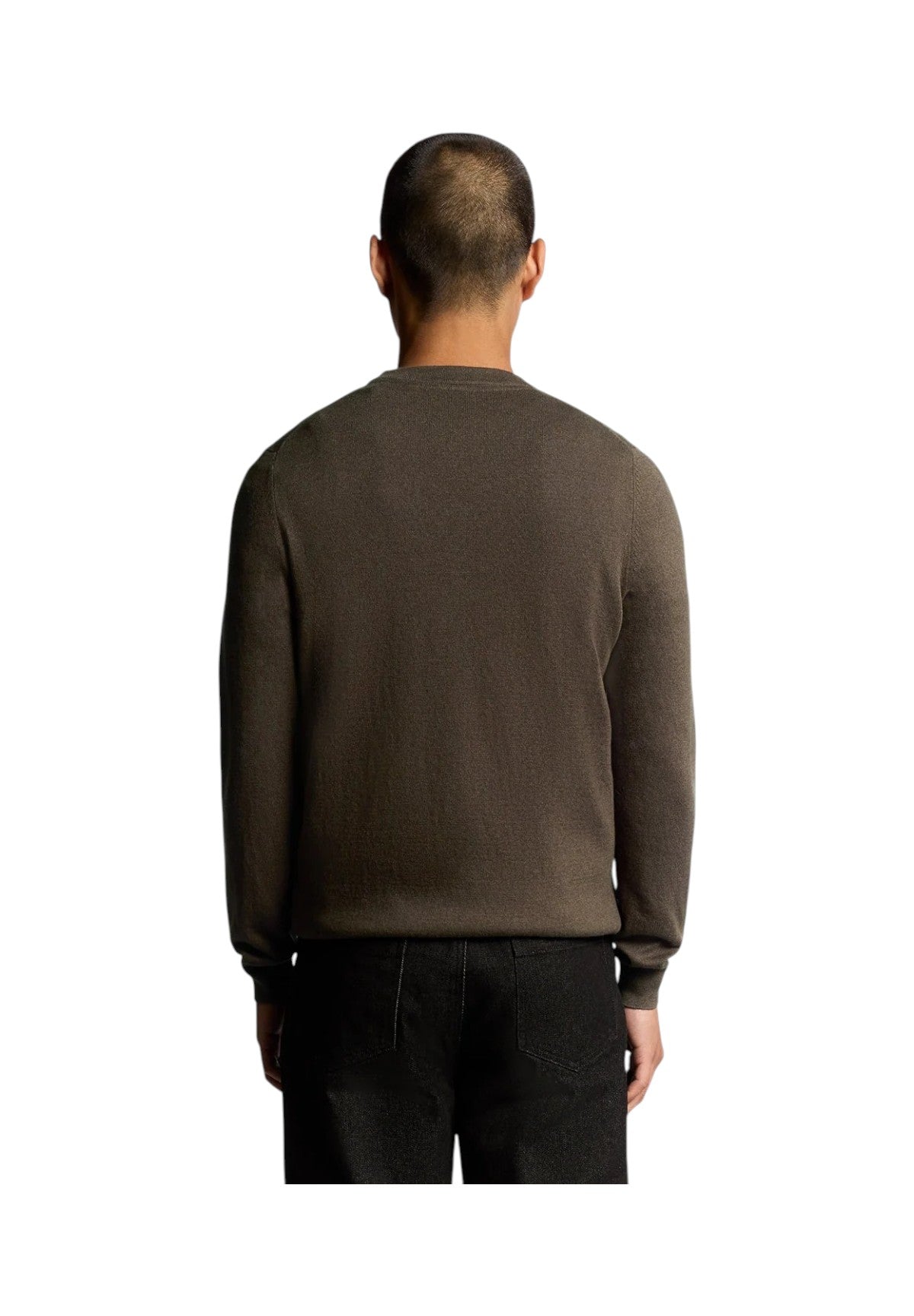Maglione Girocollo KN2110COT Moro