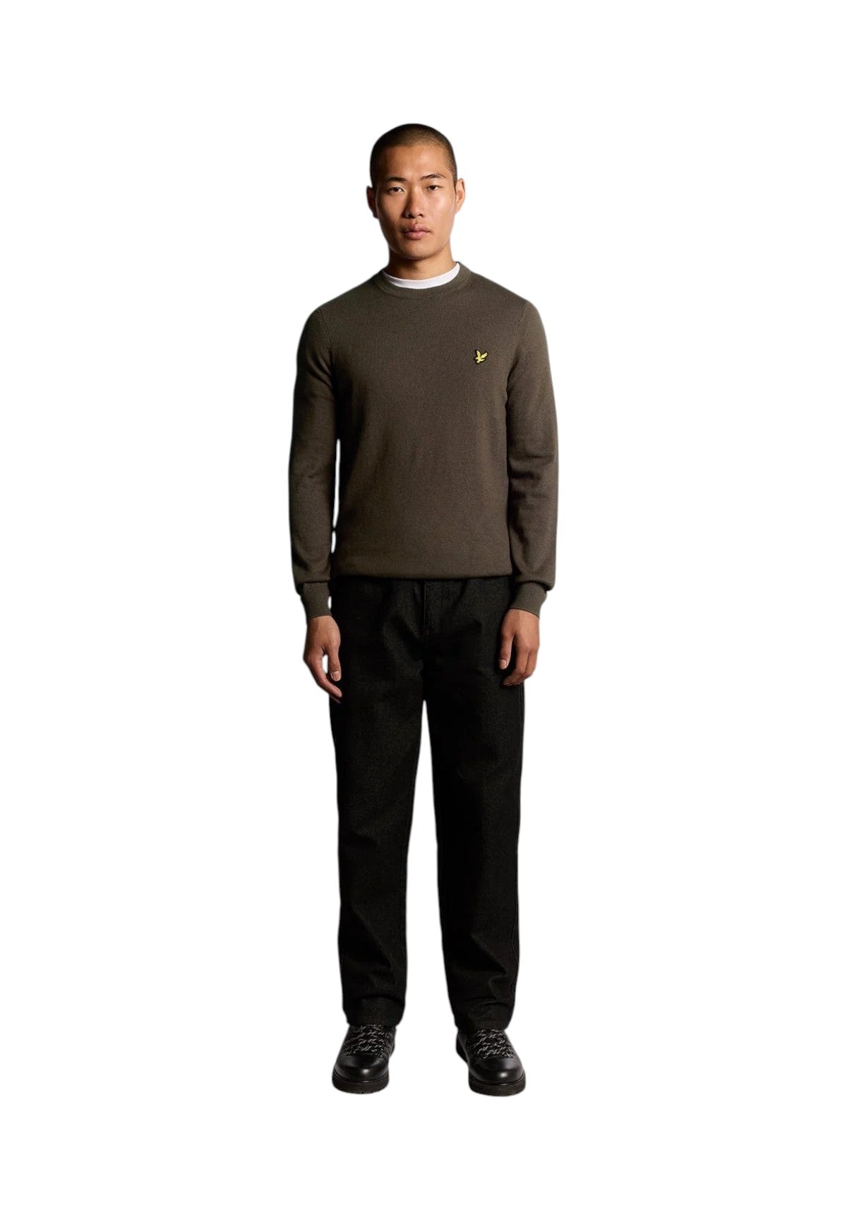 Maglione Girocollo KN2110COT Moro