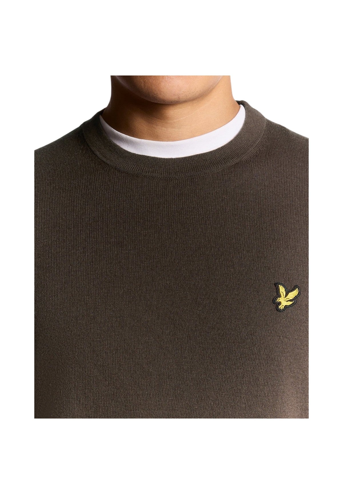 Maglione Girocollo KN2110COT Moro