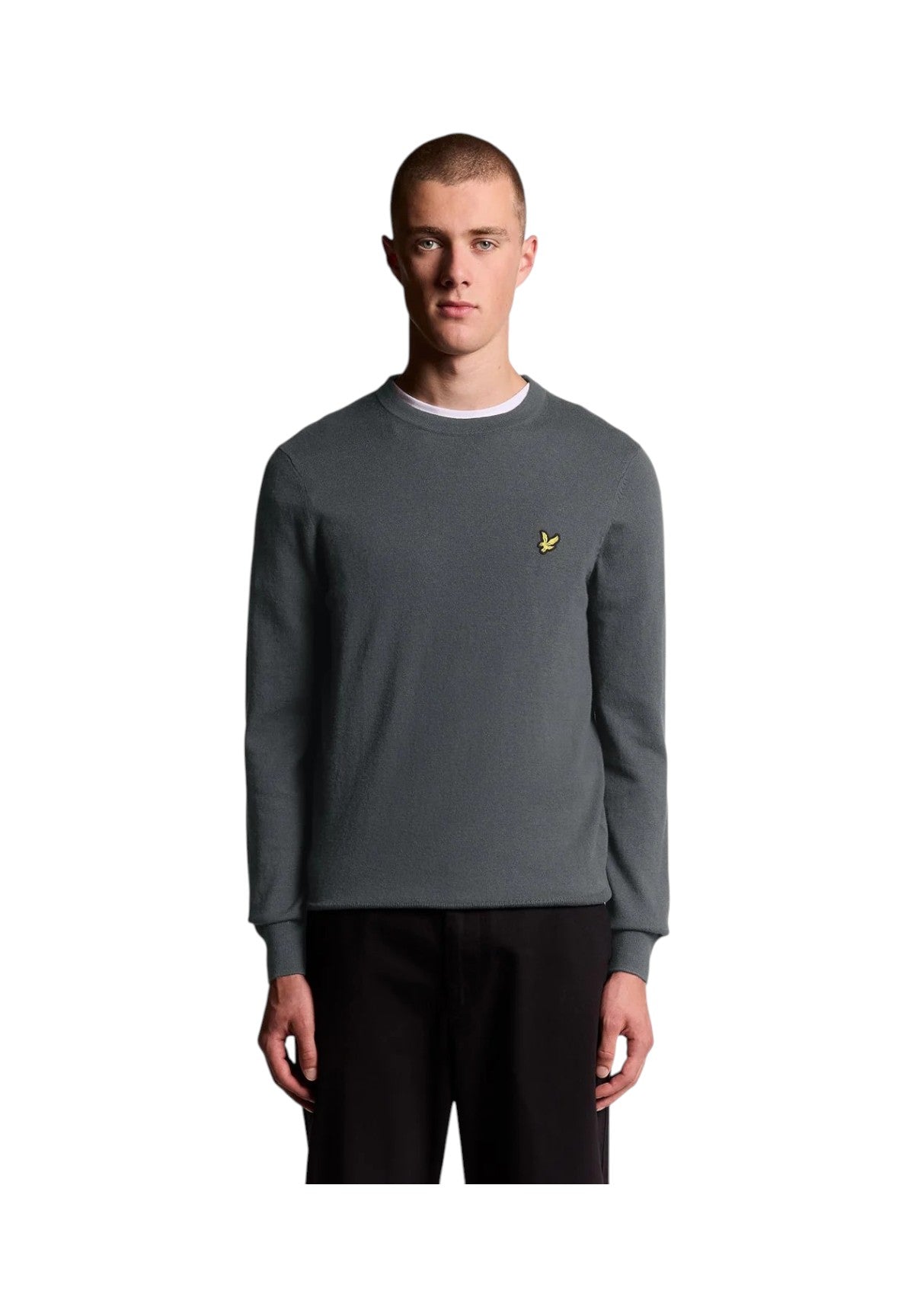 Maglione Girocollo KN2110COT Antracite