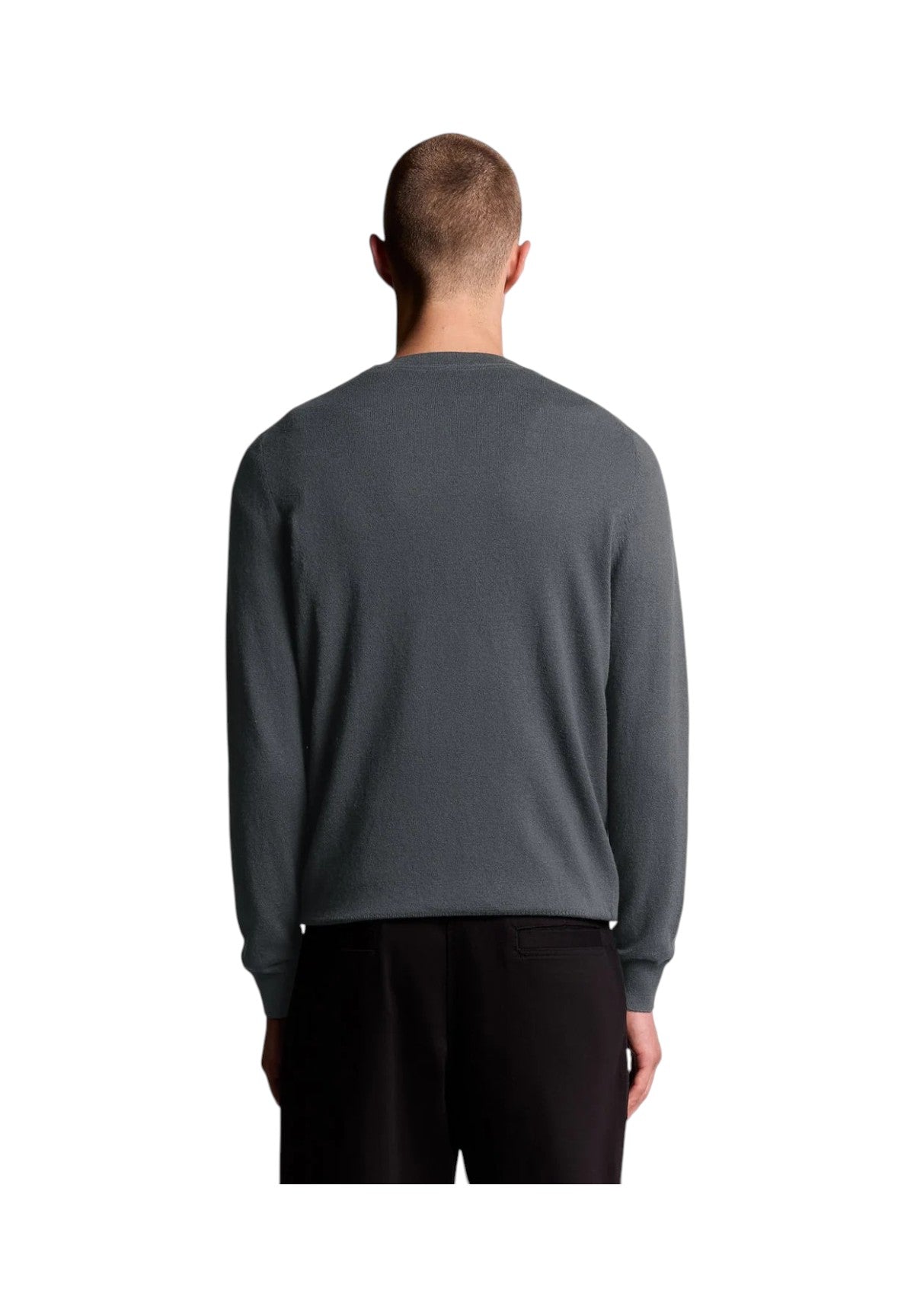 Maglione Girocollo KN2110COT Antracite
