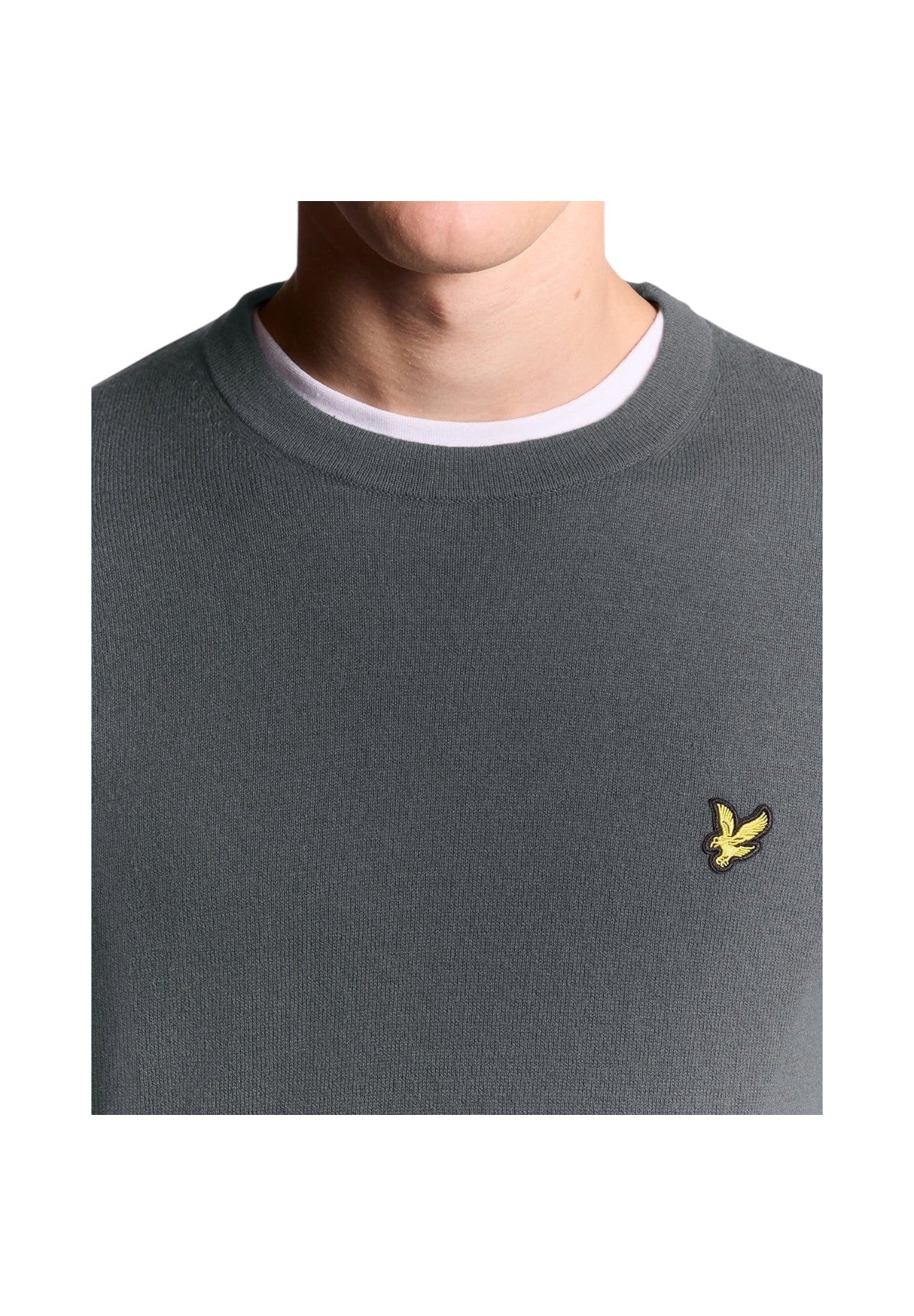 Maglione Girocollo KN2110COT Antracite
