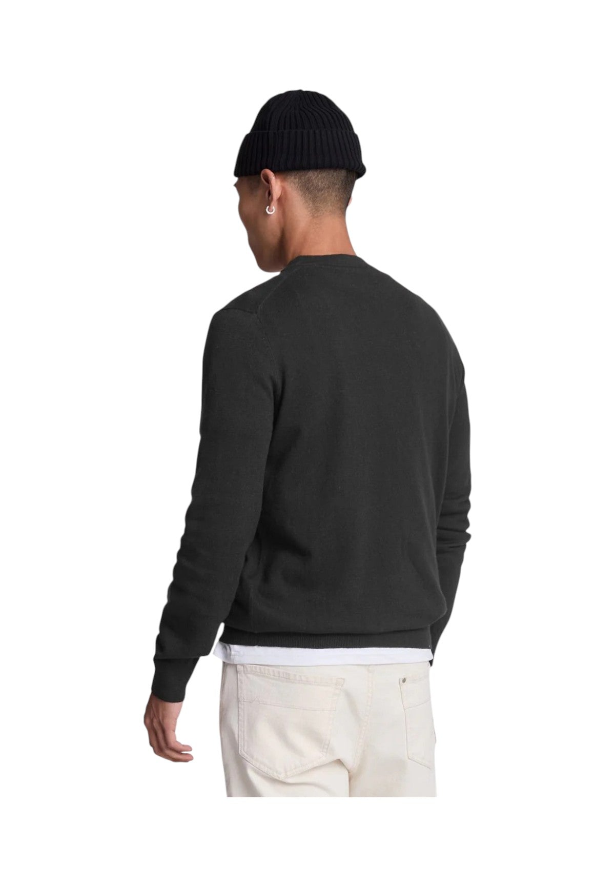 Maglione Girocollo KN2110COT Nero
