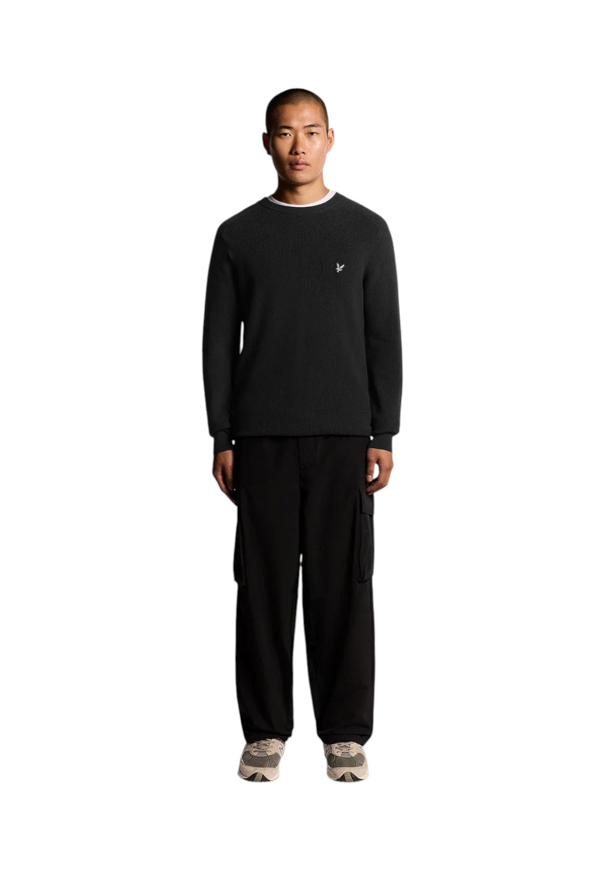 Maglione Girocollo KN2303COT Nero