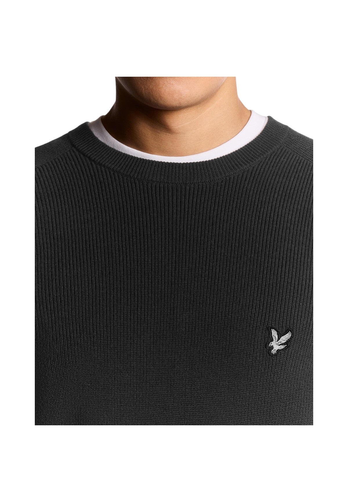 Maglione Girocollo KN2303COT Nero