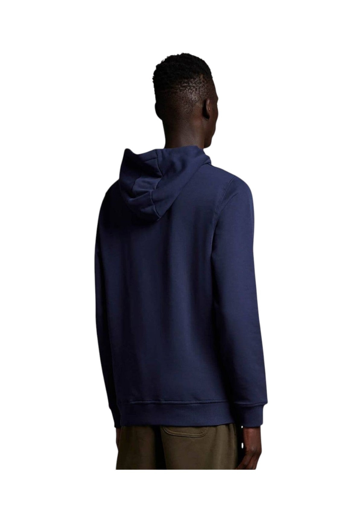 Felpa Pullover con Cappuccio ML1139 Blu