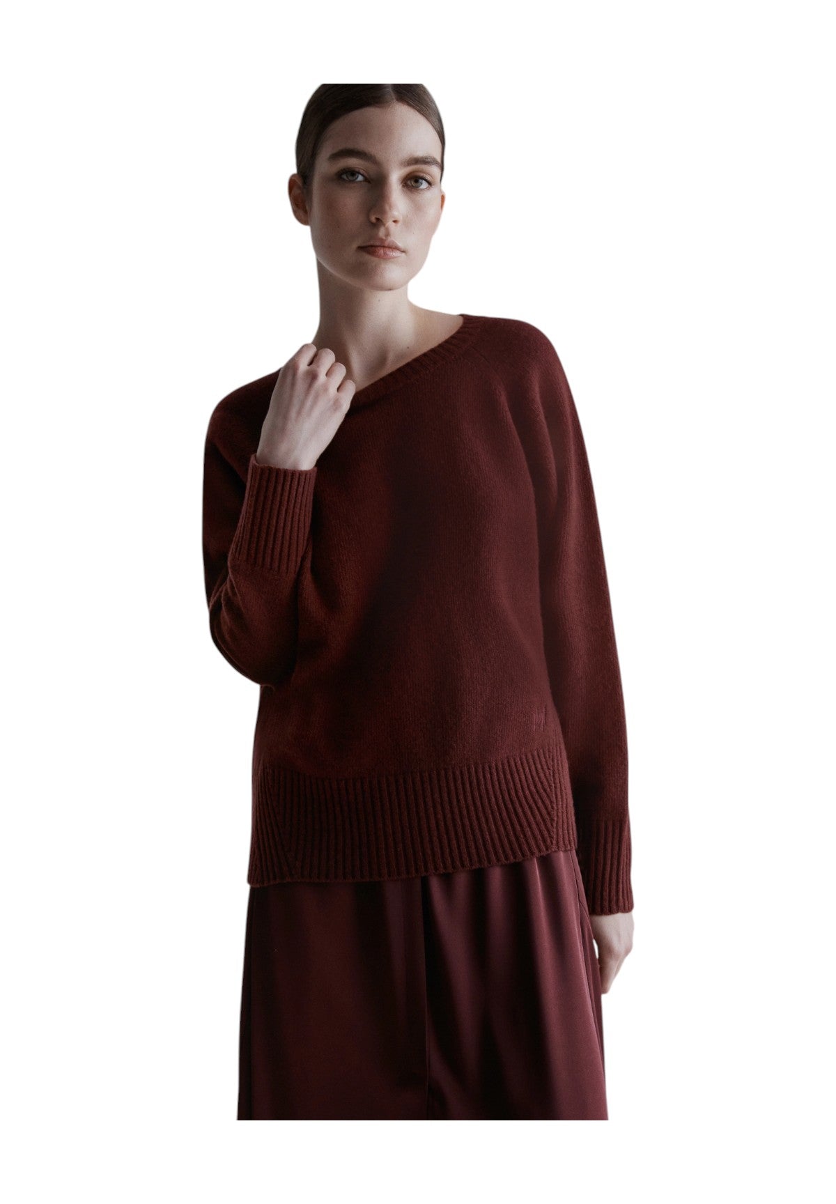 Maglione Girocollo CELIA Bordeaux