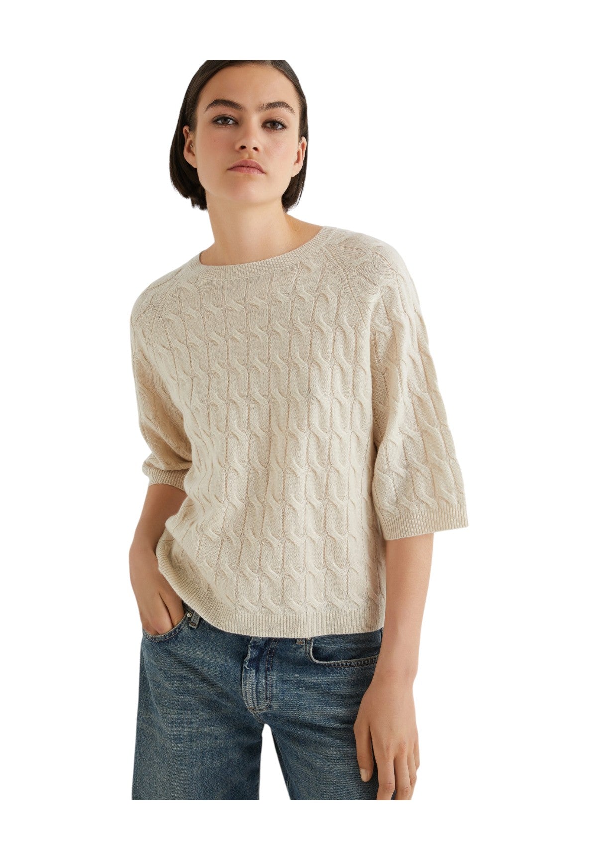 Maglione Girocollo FRANZ Avorio
