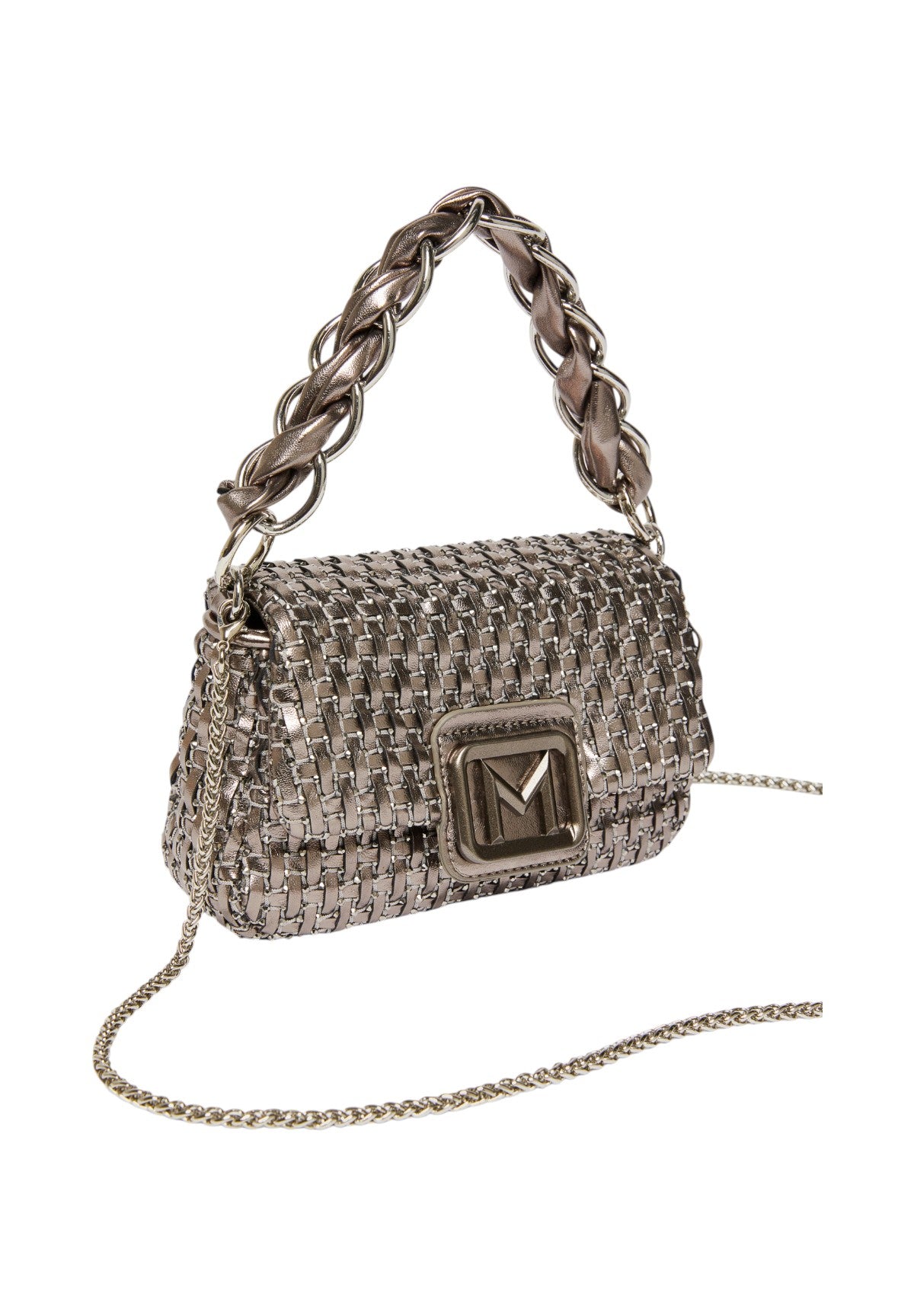 Borsa a Spalla LONTRA1 Argento