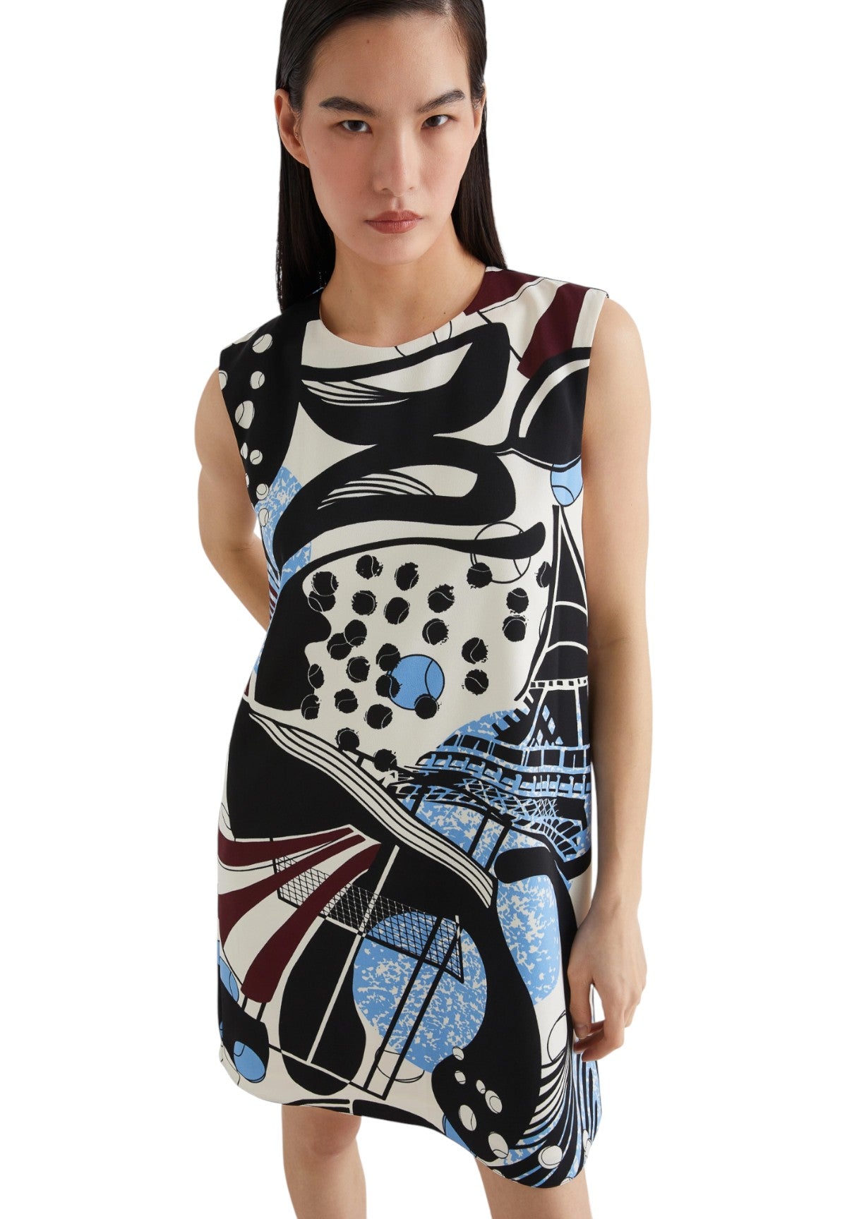 Abito 2523226063200 RINK Bianco Lana