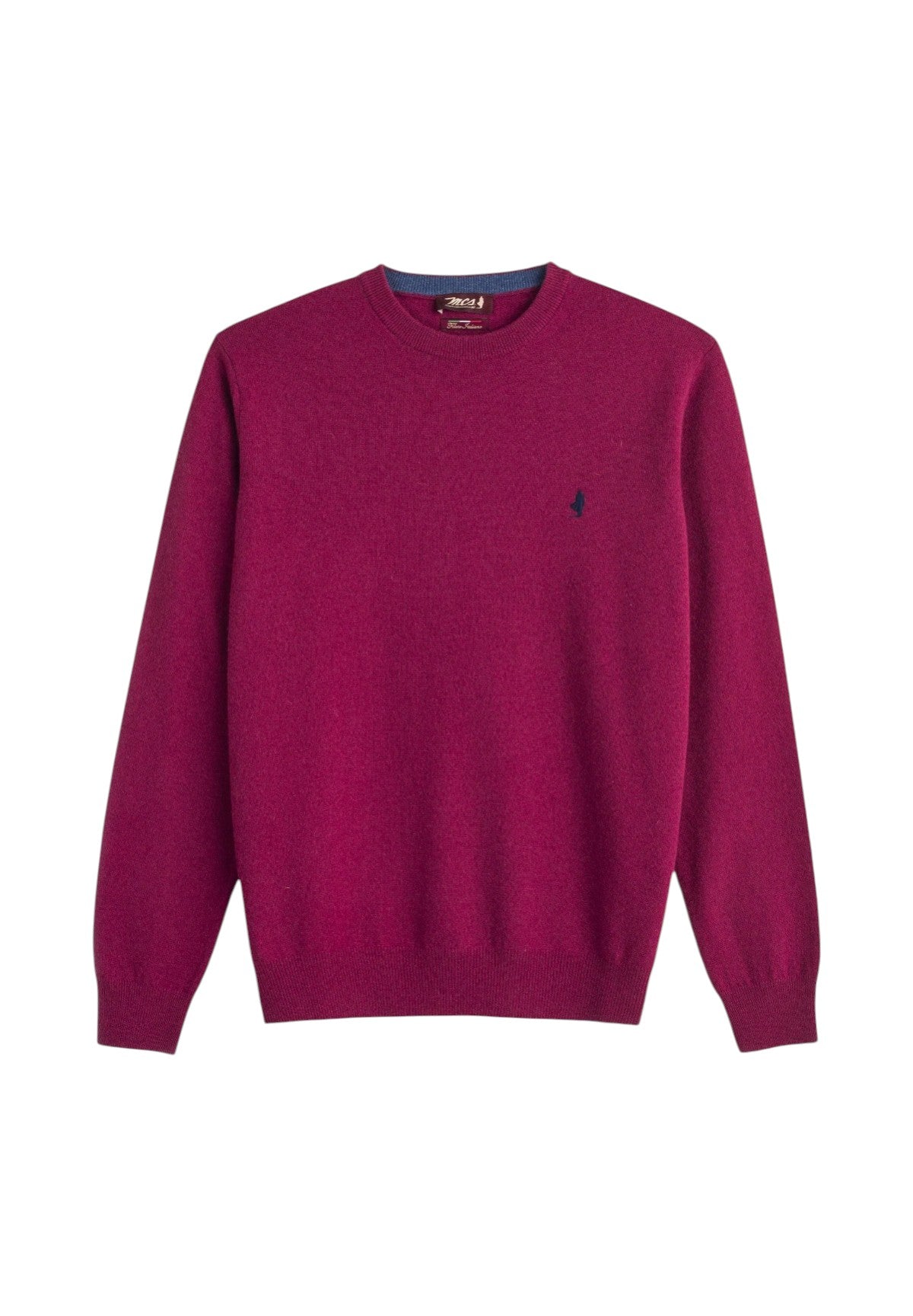 Maglione Girocollo G12 Lambswool Crewneck Knit 11MKN101-03501 Mineral Red