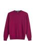 MCS Maglione Girocollo G12 Lambswool Crewneck Knit 11MKN101-03501 Mineral Red