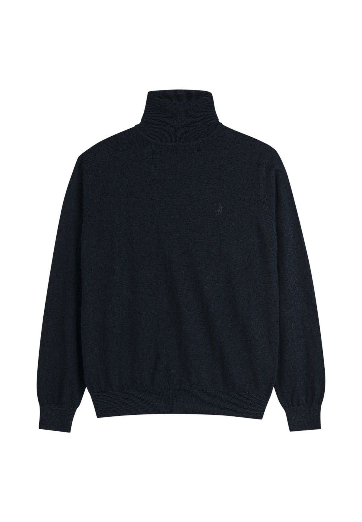 Maglione Collo Alto G12 Cotton/Wool Turtle Neck Knit 11MKN111-03504 Blue Navy