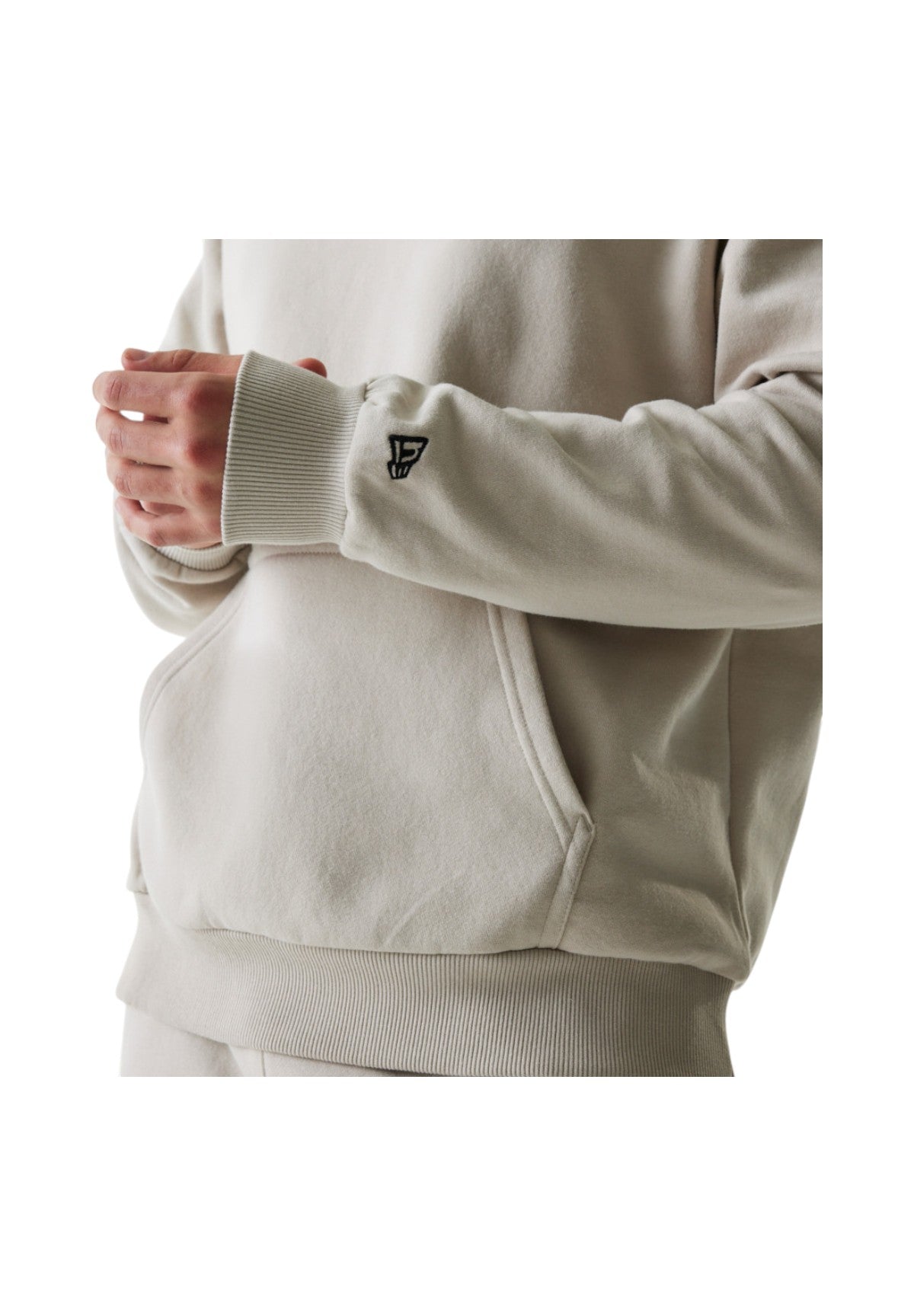 Felpa Pullover con Cappuccio New York Yankees 60675772 Light Beige