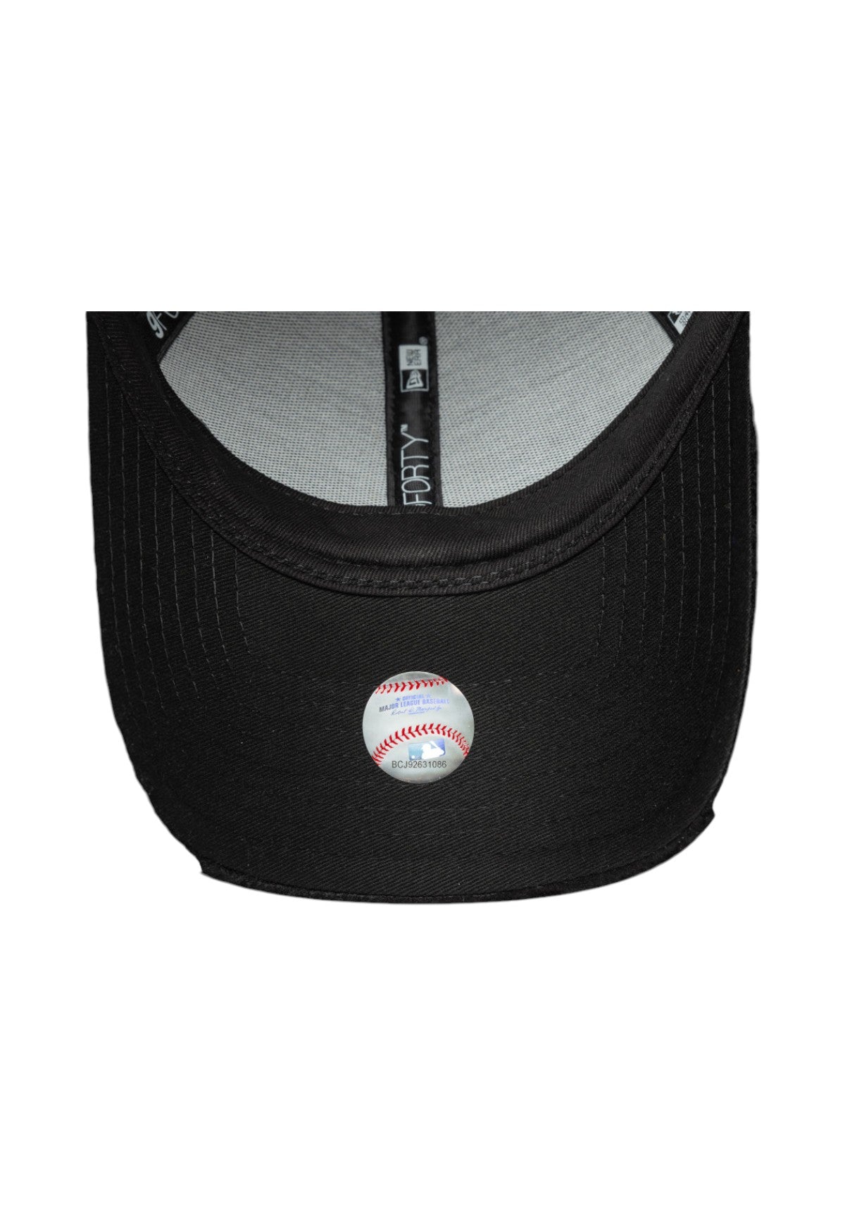 Cappello da Baseball Los Angeles Dodgers - Undervisor: 100% Cotone 60691331 Black
