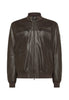 Peuterey Giacca in Pelle SANDS LEATHER WS 08 Chocolate Brown