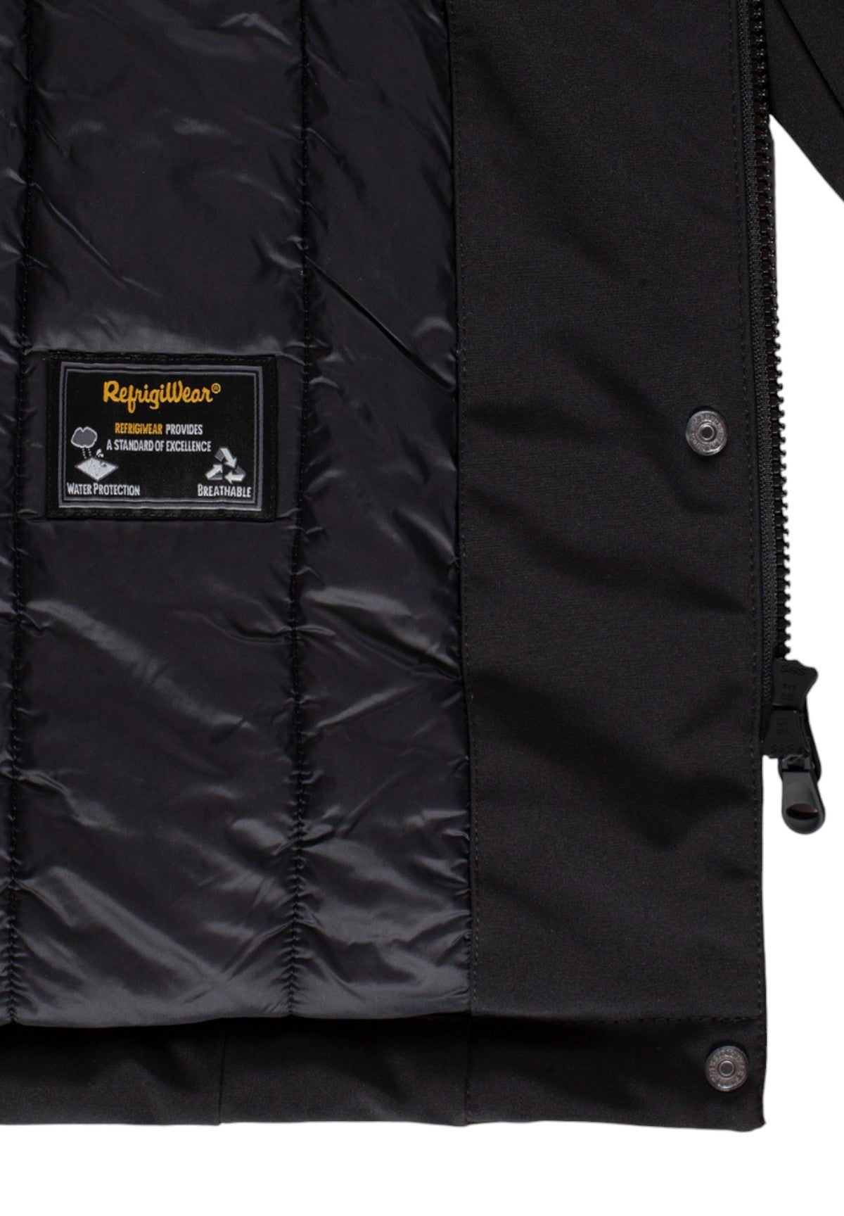 Piumino Pesante LADY TECH/1 FUR JACKET Black