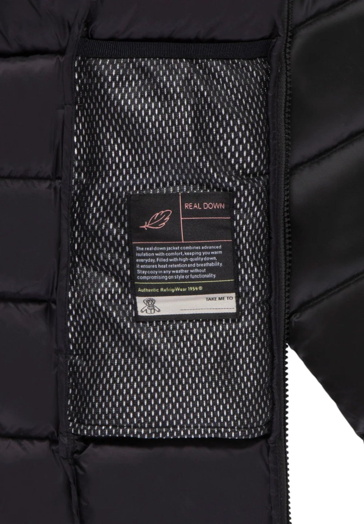 Piumino Pesante LONG MEAD FUR JACKET Black